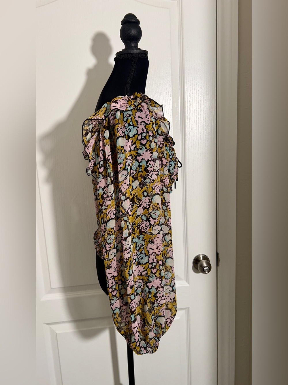 Free People Mabel Printed Blouse Size XS - Picture 11 of 16